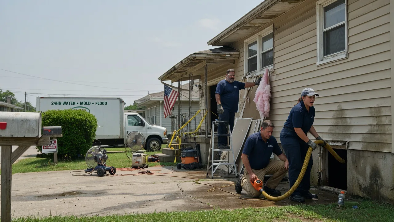 Water Damage Repair in Mansfield, WA near me
